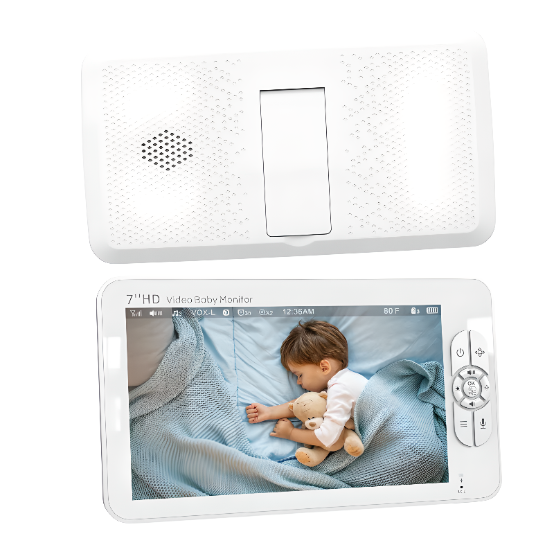 Baby Monitor No WiFi – 7” Screen, Night Vision and Long Range